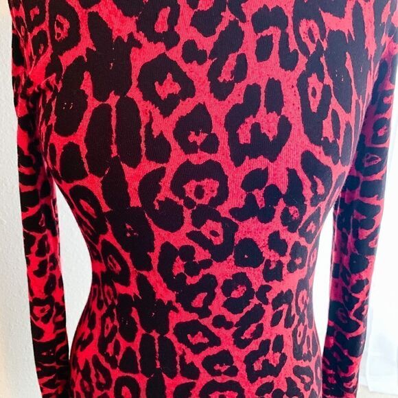 INC animal print top - Picture 2 of 2
